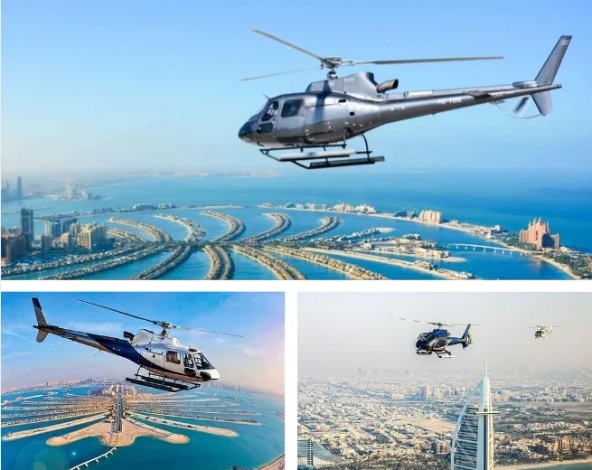 Helicopter Tour Of Dubai Skyline
